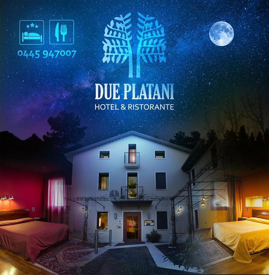 Hotel Due Platani Cornedo Vicentino Kültér fotó